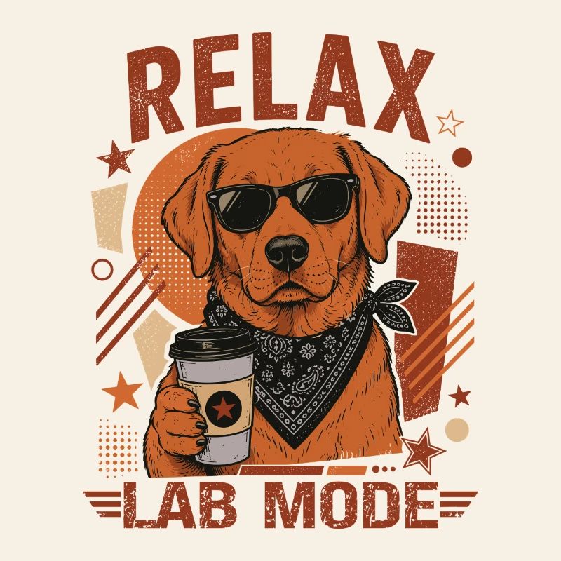 Labrador Relax Lab Mode Shirt