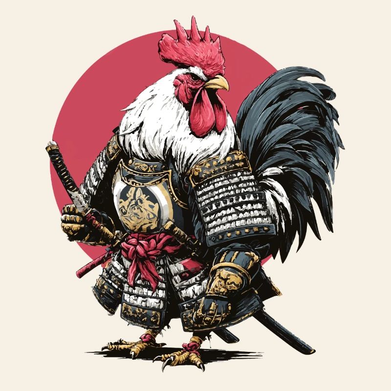 Hahn-Samurai-Rüstung