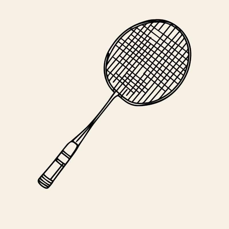 Badmintonschläger