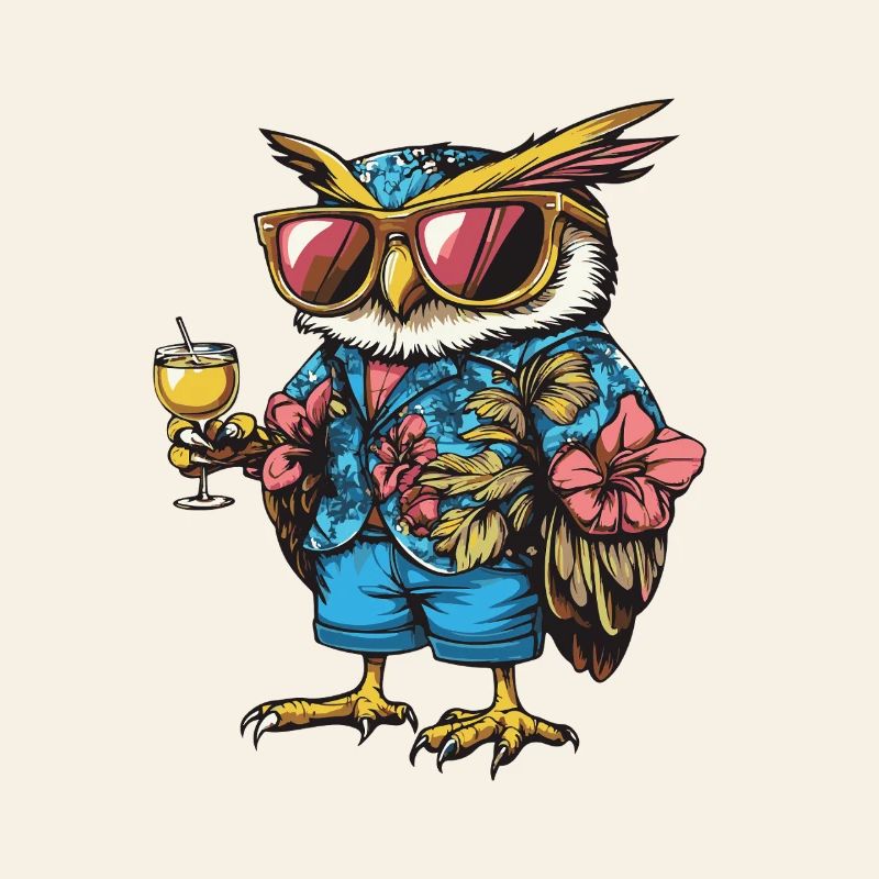 Owl Comic Summer