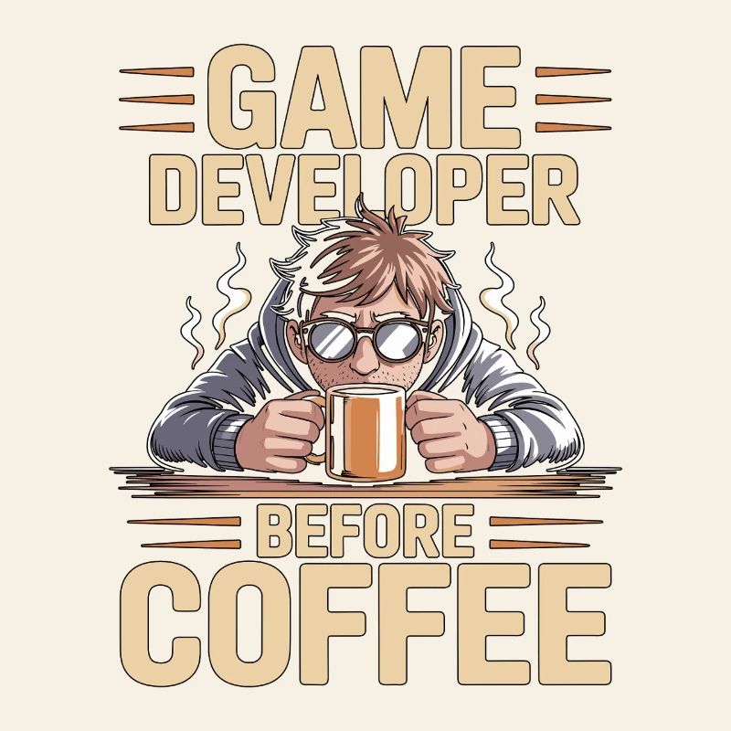 Game Developer Before Web Developer Coffee Lover