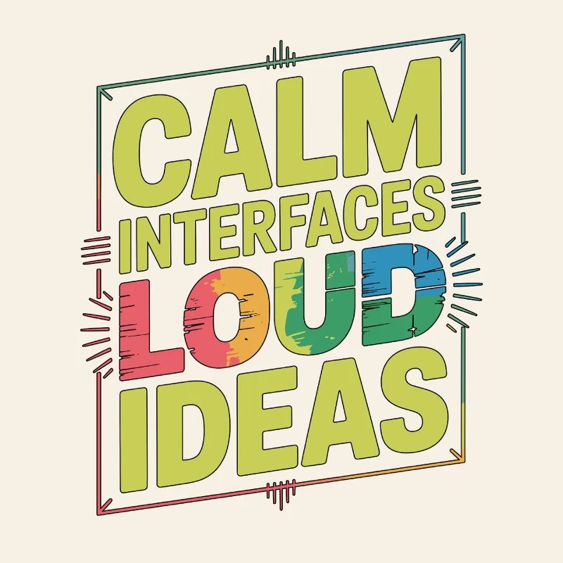 UX/UI Designer Calm Interfaces Loud Web Designer