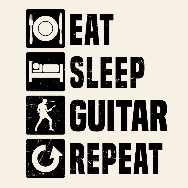 Geschenkidee für einen Guitar-Player mit E-Gitarre