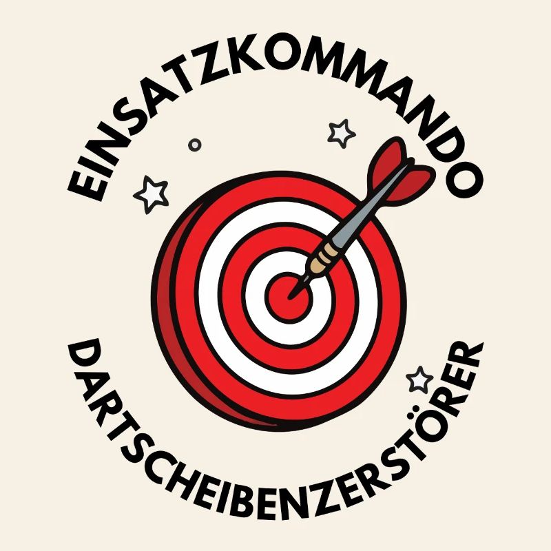 Einsatzkommando Dartscheibenzerstörer Gruppenshirt
