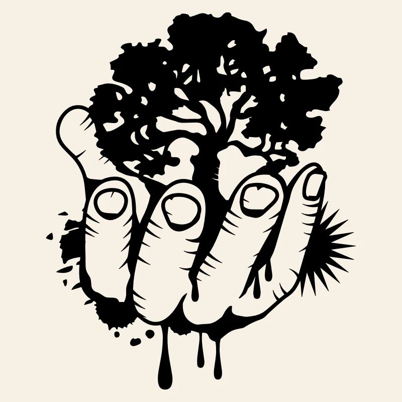 Ein Baum in einer Hand