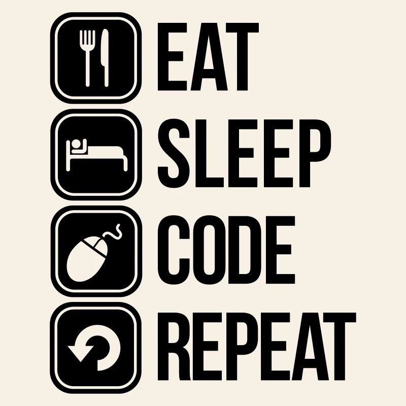 eat sleep code