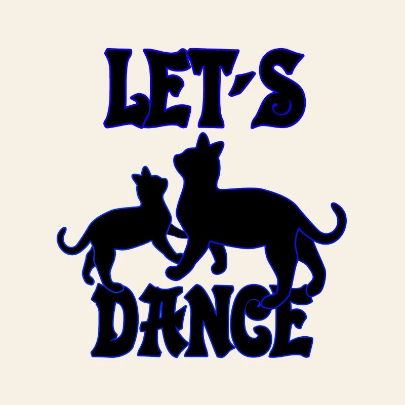 Les chats dansent ensemble