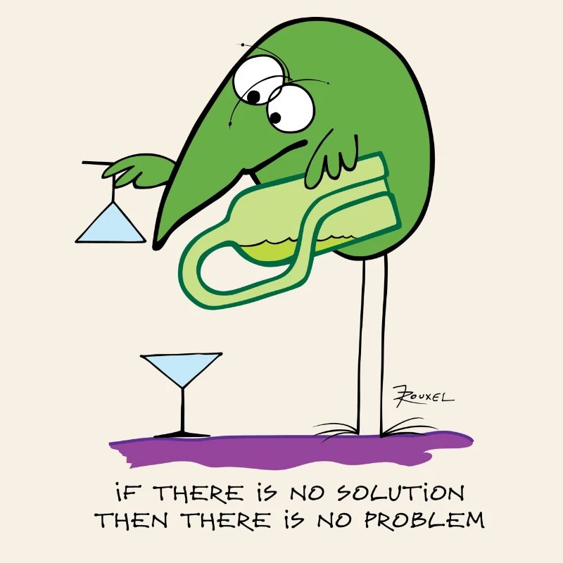 S’il n’y a pas de solution... (version anglaise)