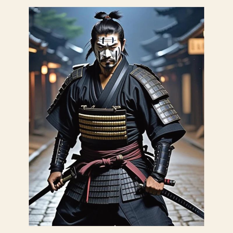 Guerrier samouraï.