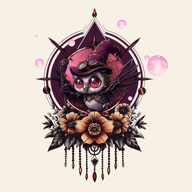 Die Steampunk-Eule: Hüter der Geheimnisse.