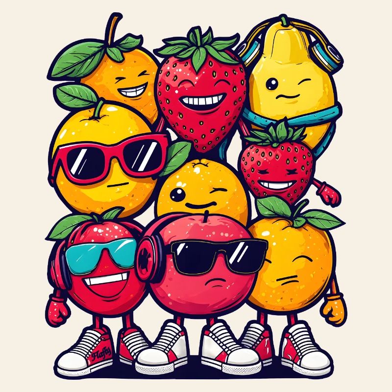 Fruit Squad – 🍓 🍊 🍉 Cartoon