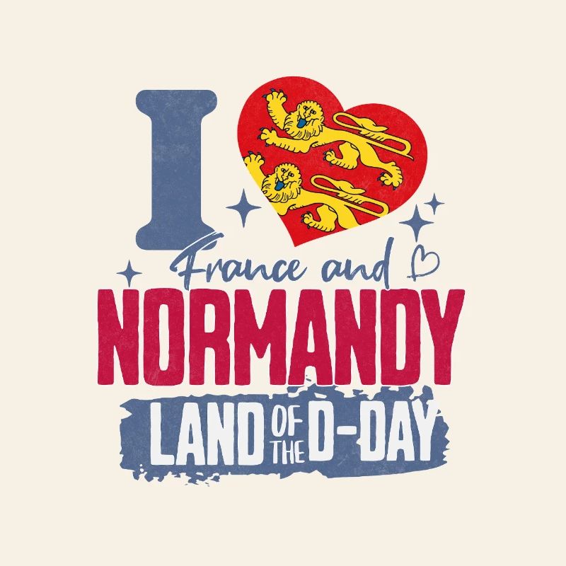Normandy Gift I love Normandy