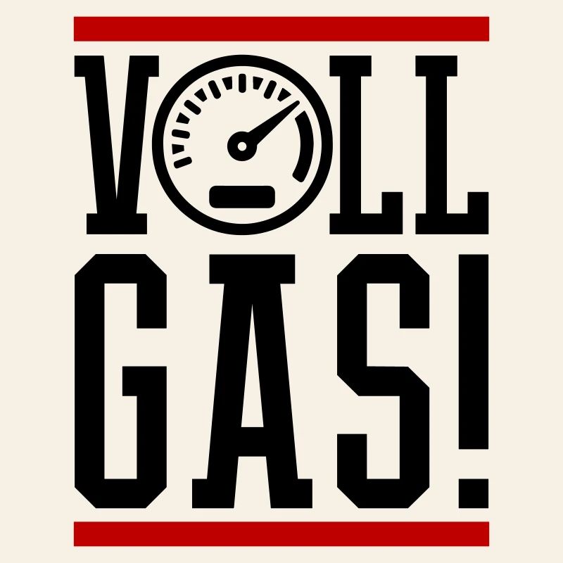 Full Throttle Speedometer Saying