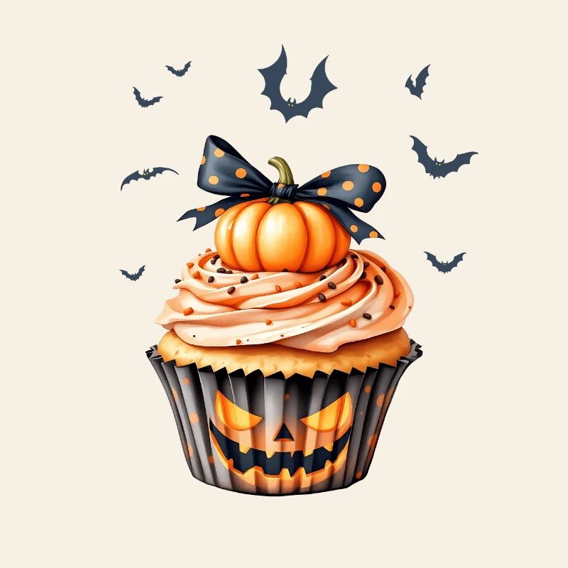 Halloween Cupcake Outfit Autumn