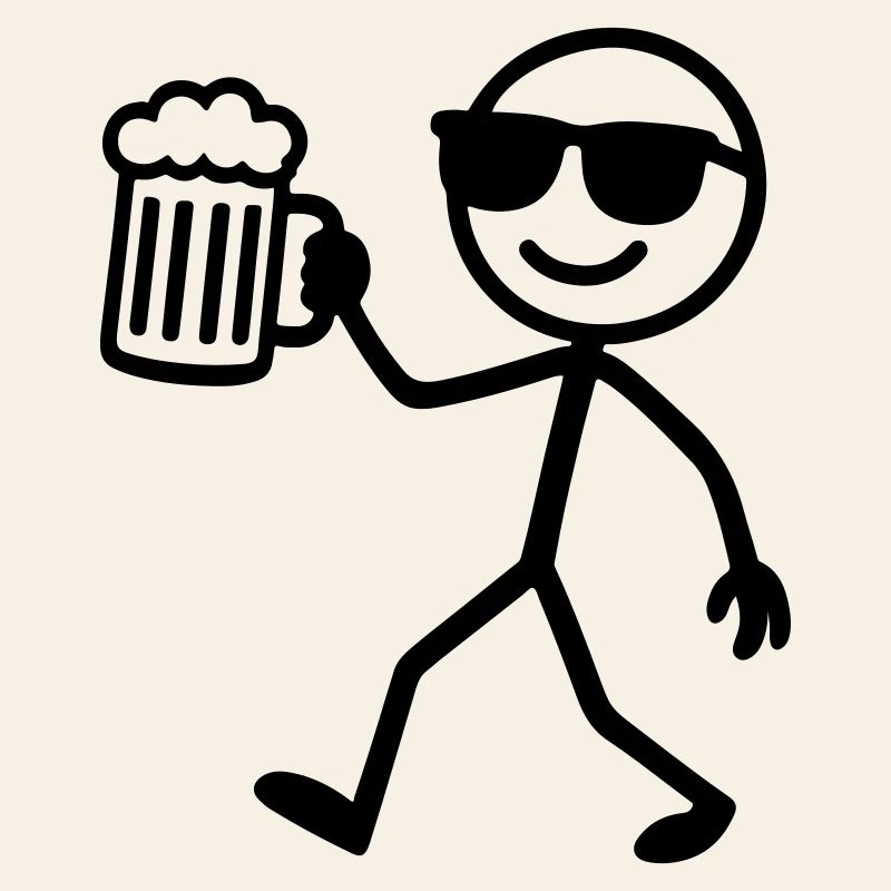 strichmännchen bier