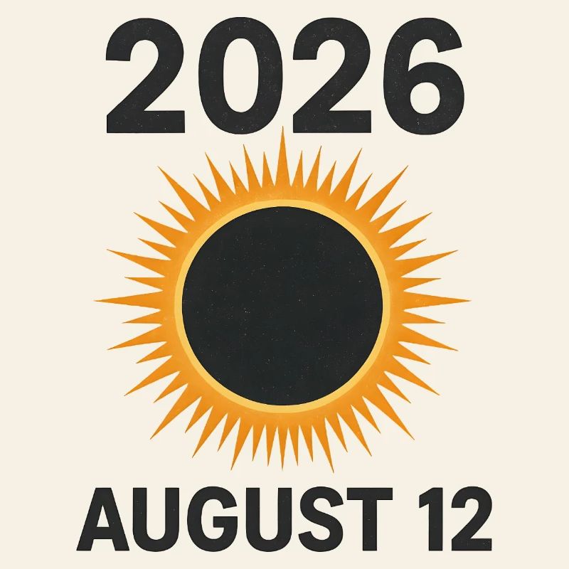 2026 August 12 - total solar eclipse