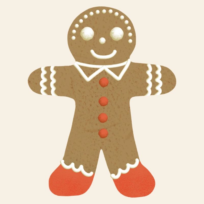 Gingerbread Man biscuit cookie 