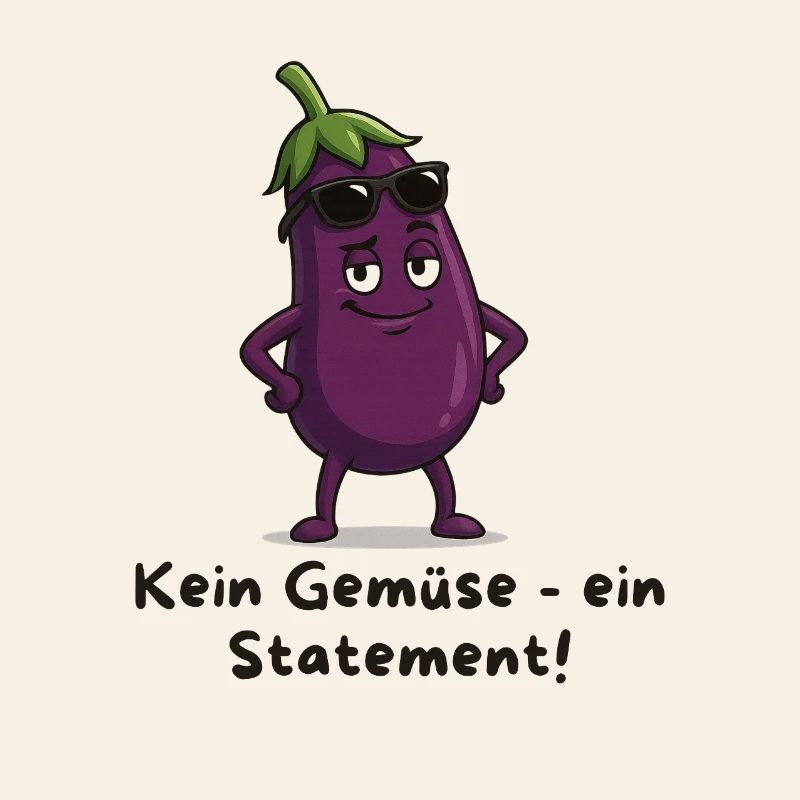 Eggplant with Style – No Vegetable Statement