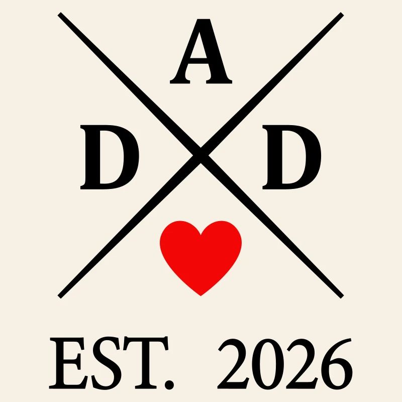 Dad Heart EST. 2026