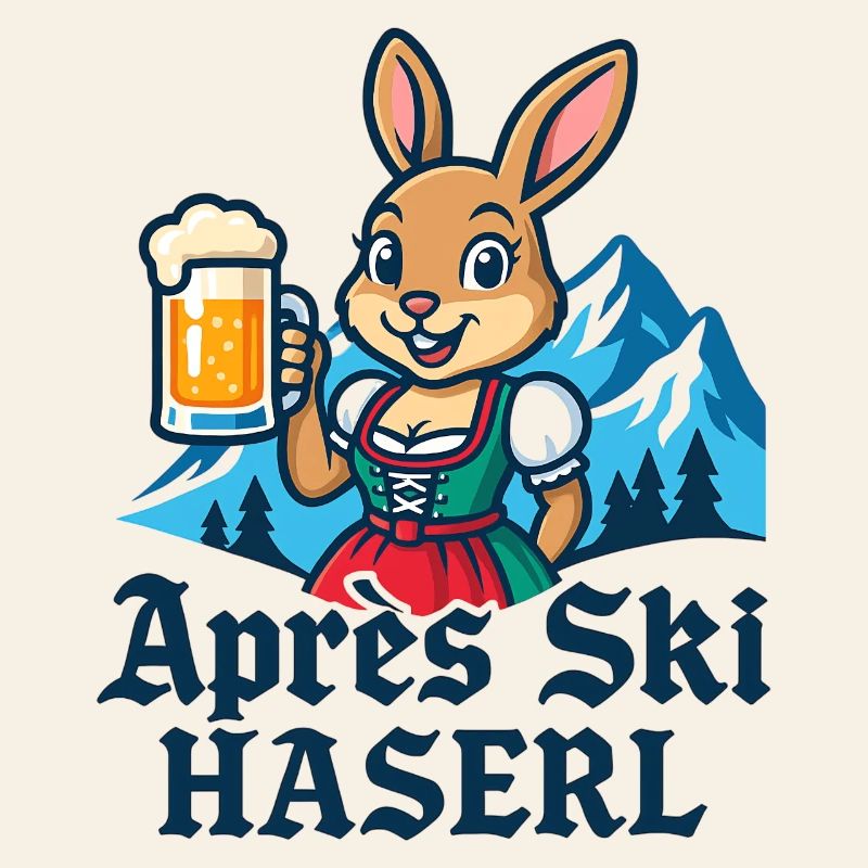 Bière Après-ski Haserl Dirndl