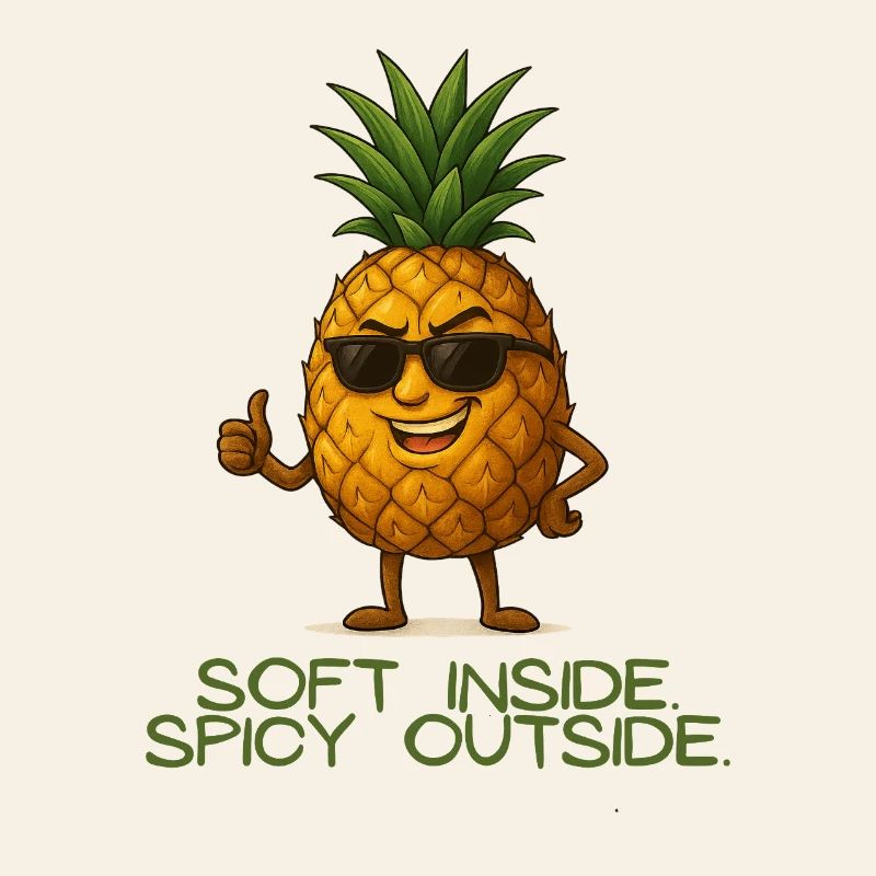 Pineapple with style Soft Inside