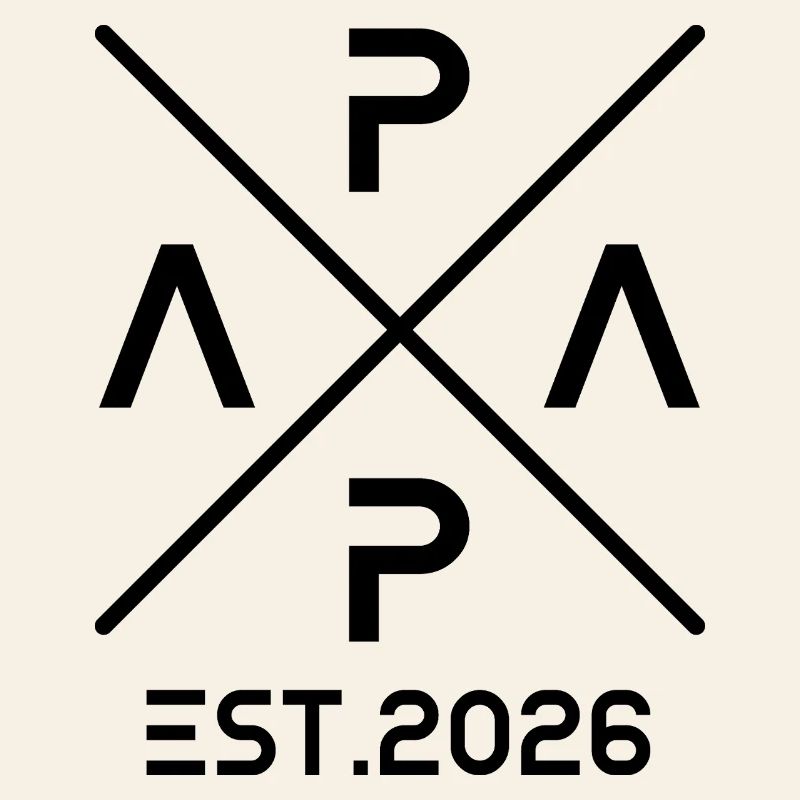 Papa est. 2026 – Discreet statement for dads
