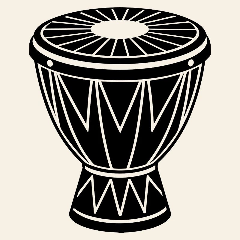 African conga drum