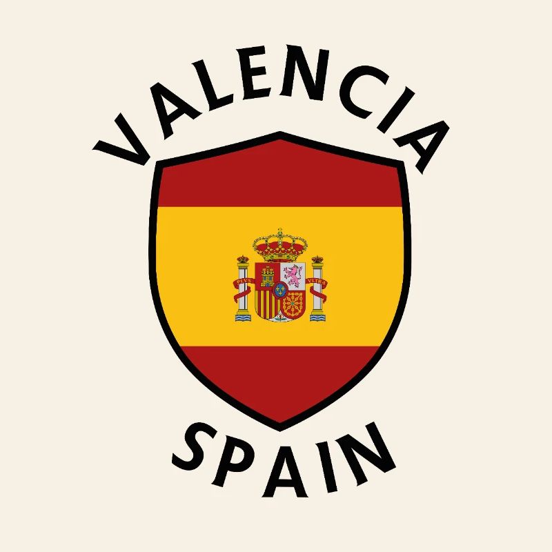 Valencia Spain Shield Pattern