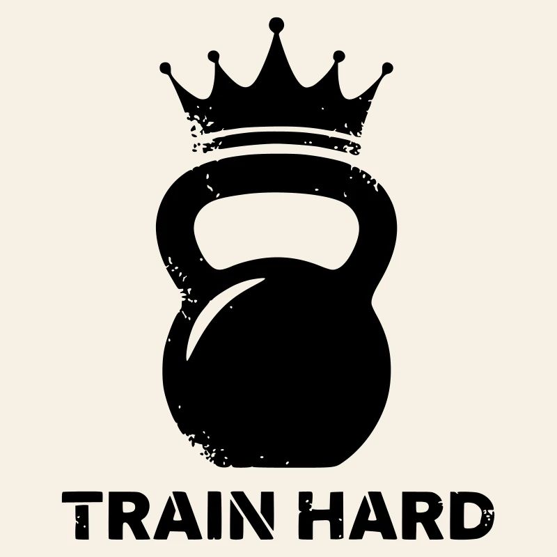 Kettlebell Krone Train Hard