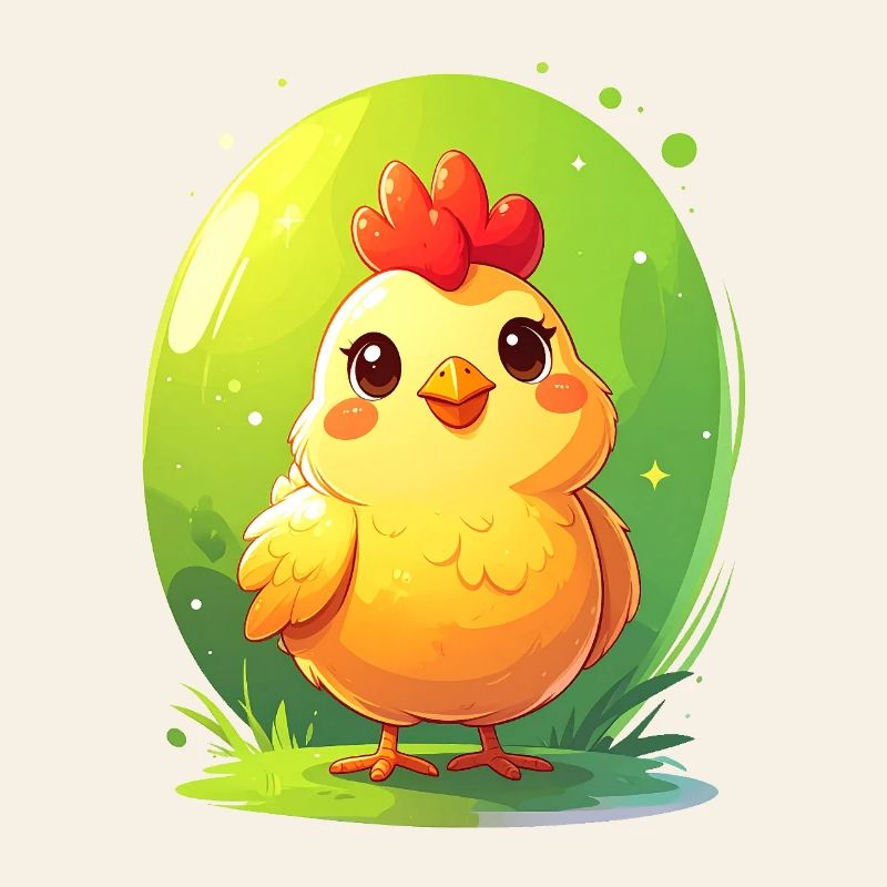 Cute chicken