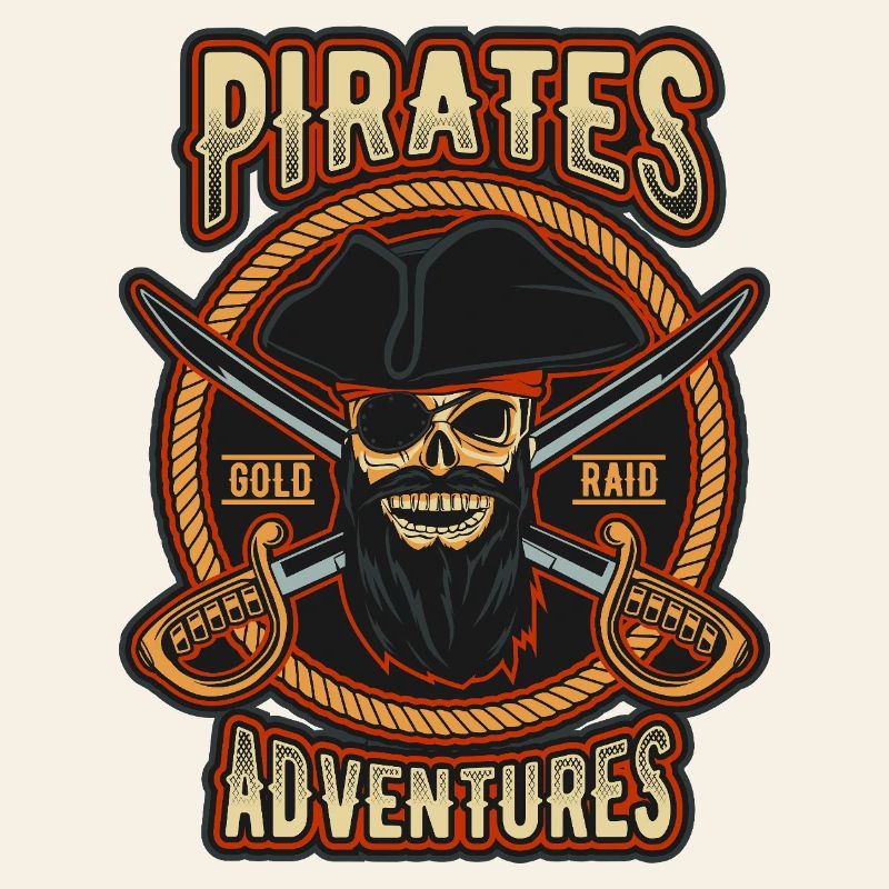 Pirate Gold Raid Patch