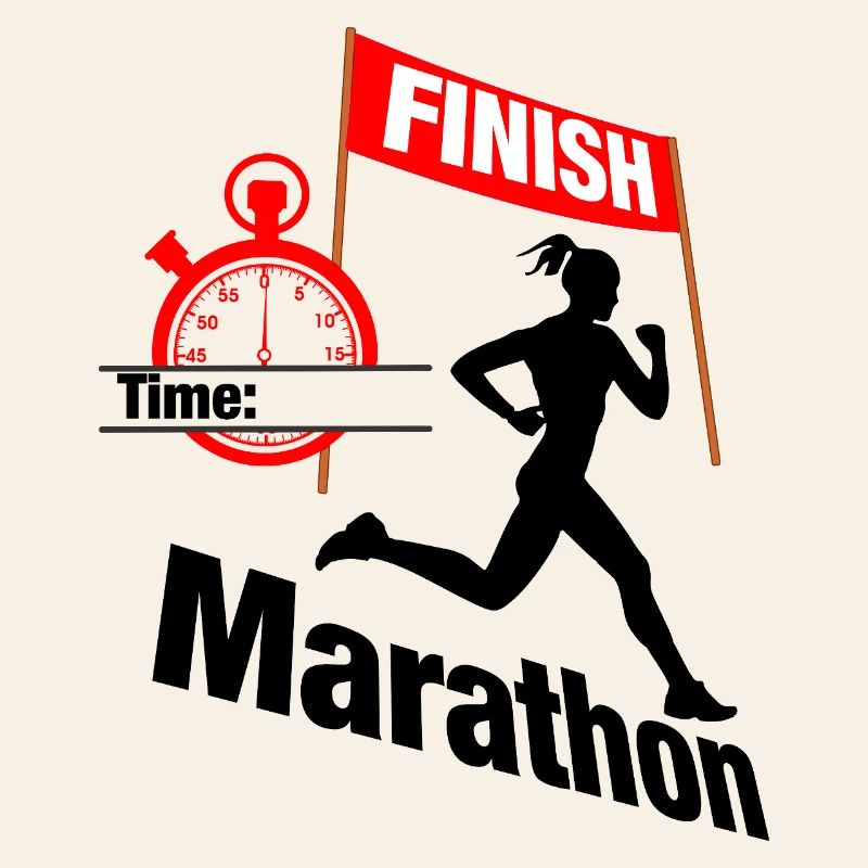 Coureuse marathonienne – Temps de course