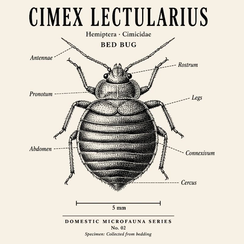 Bed Bug – Domestic Microfauna No. 02