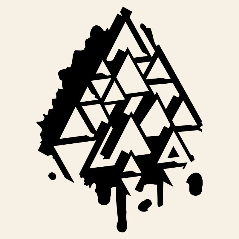 un triangle graffiti