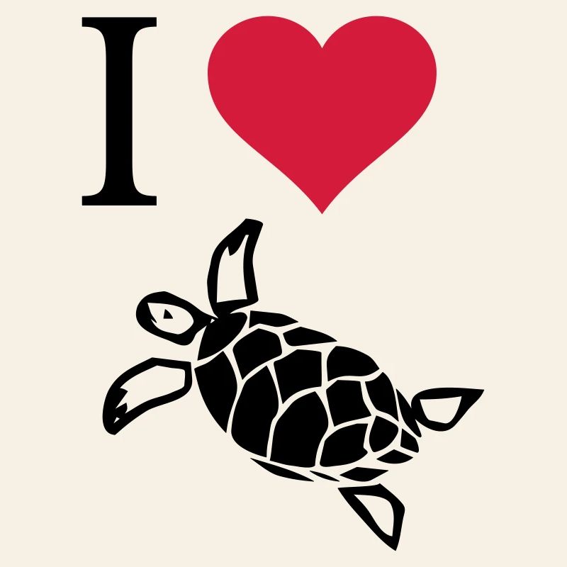 I love turtles