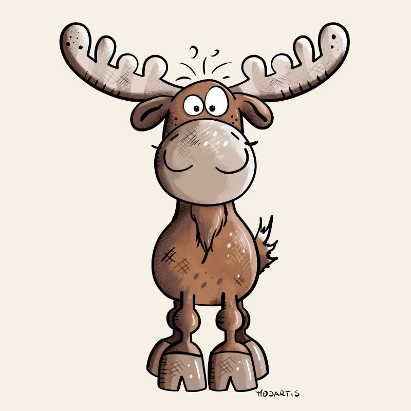 Funny Elk