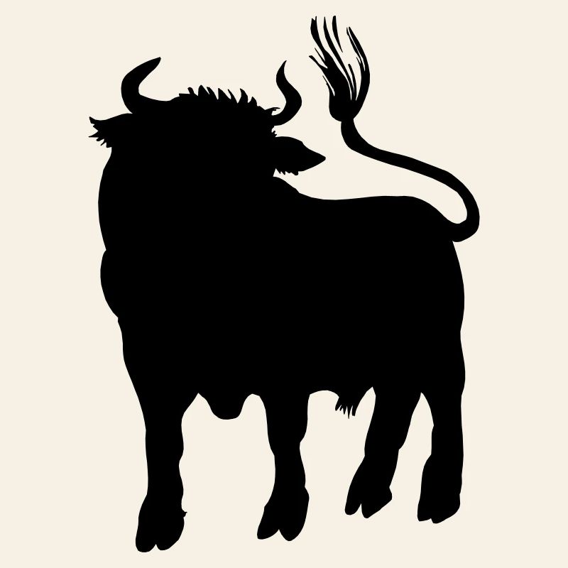 Stierschattenbild, Logofarm oder Metzger