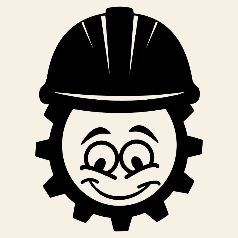 Mécanicien avec casque
