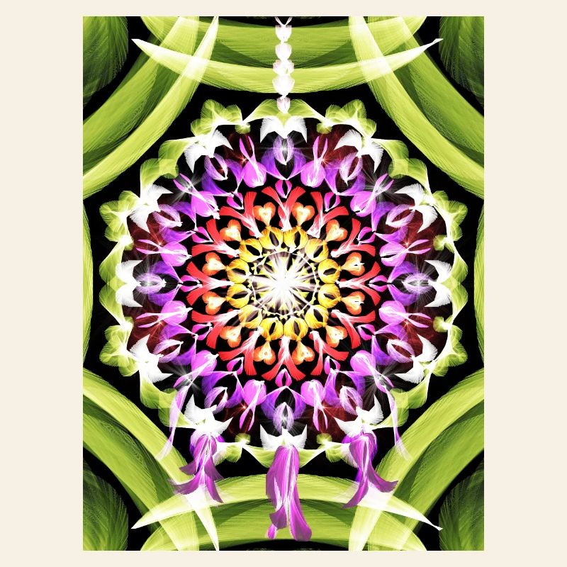 Attrape-rêves fleur mandala