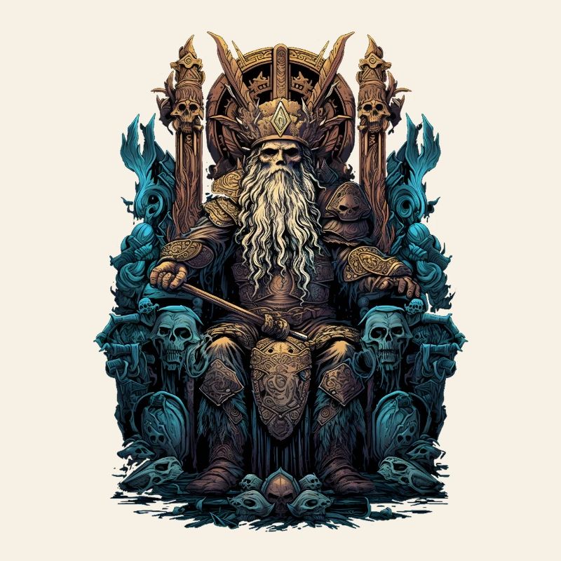 Vikings Odin Sons Trône Valhalla Valhalla