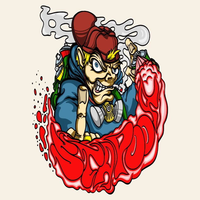 Stapooa III Hip Hop Graffiti Street Art Tees