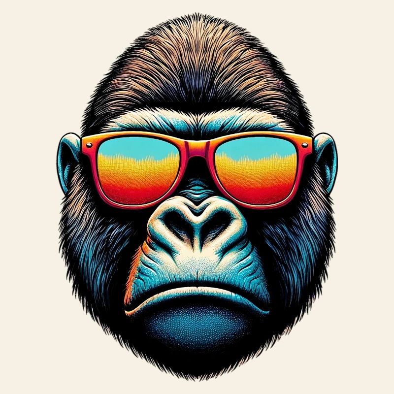 Gorillas with Sunglasses