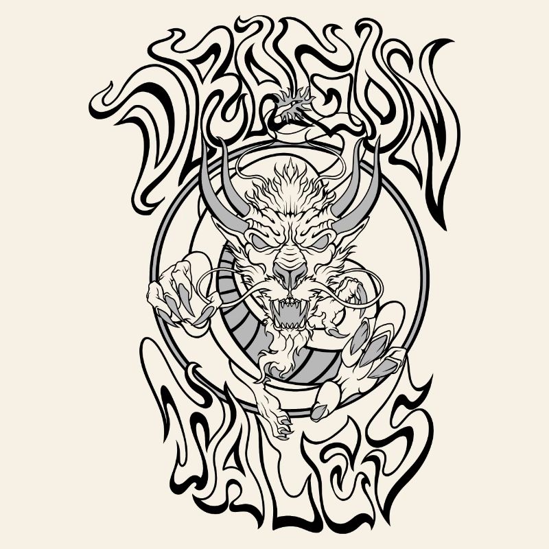 Dragon Tales – Mythical Eastern Dragon Artwork II