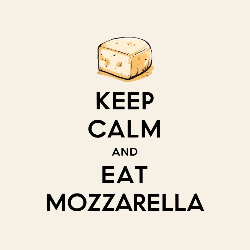 Keep Calm and Eat Mozzarella