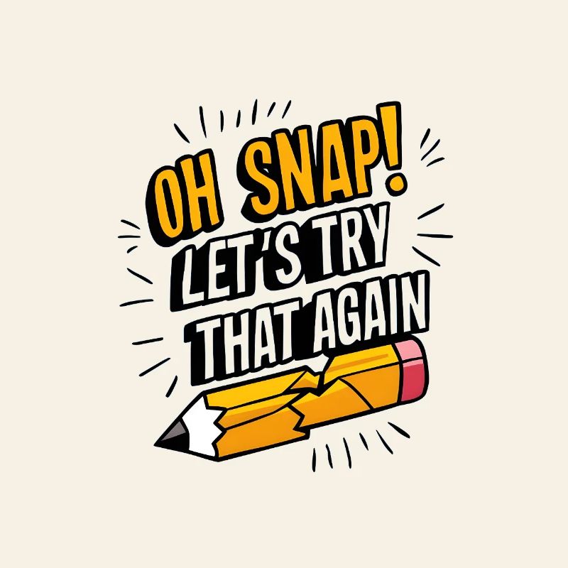 Oh Snap! Let’s Try That Again