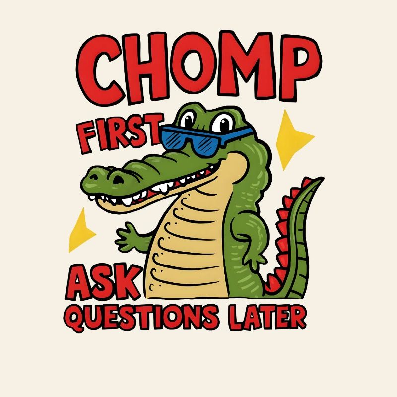 Chomp First, Ask Questions Later