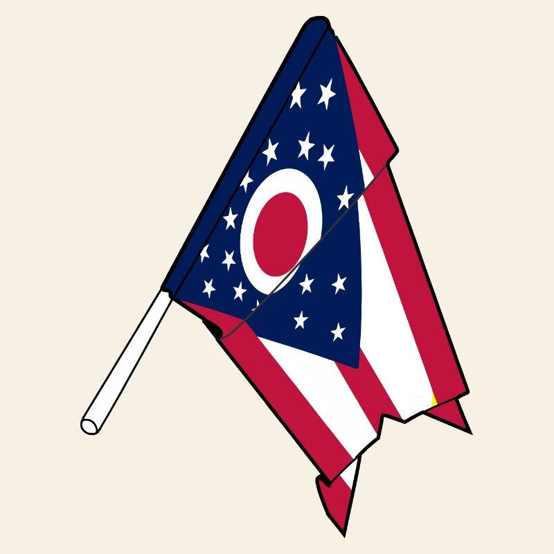 Flagge von Ohio