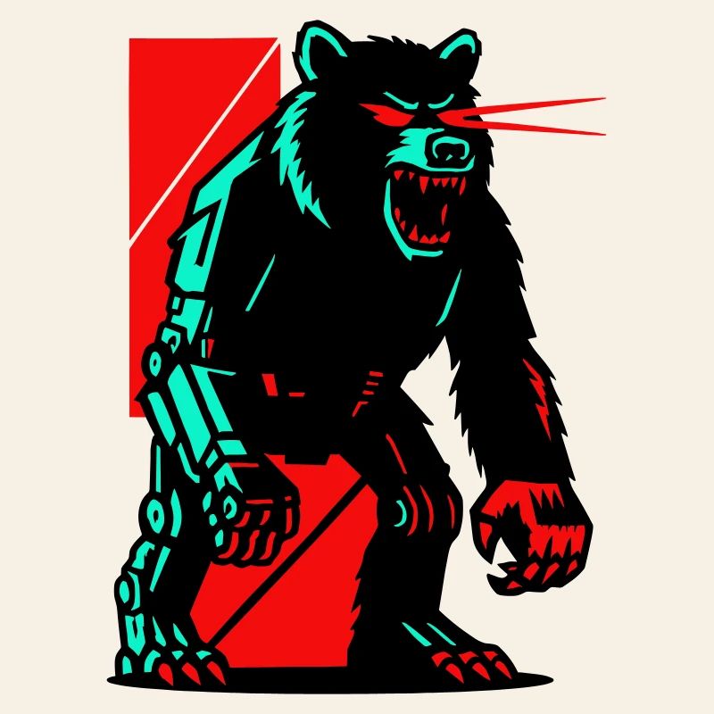 Mecha Techno Bear