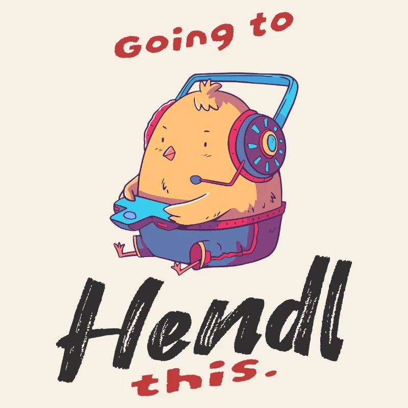 Chick with gaming accessories