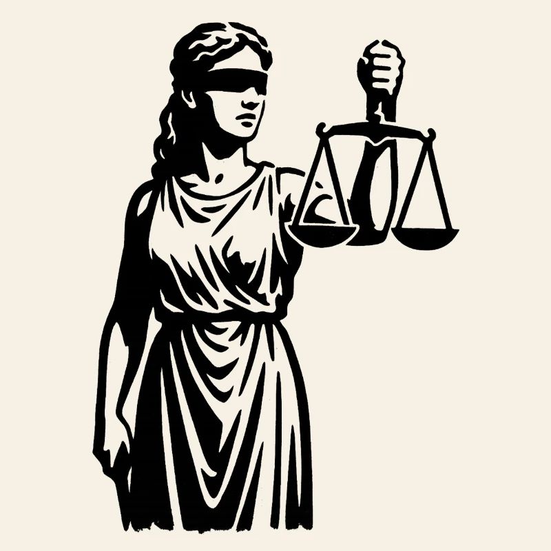 Justice | Justice in silhouette